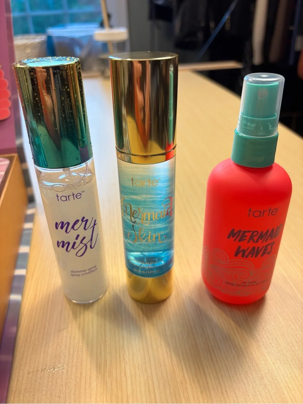 Tarte Mer-Makeover Vault Limited Edition Mermaid Waves Skincare Hair Set